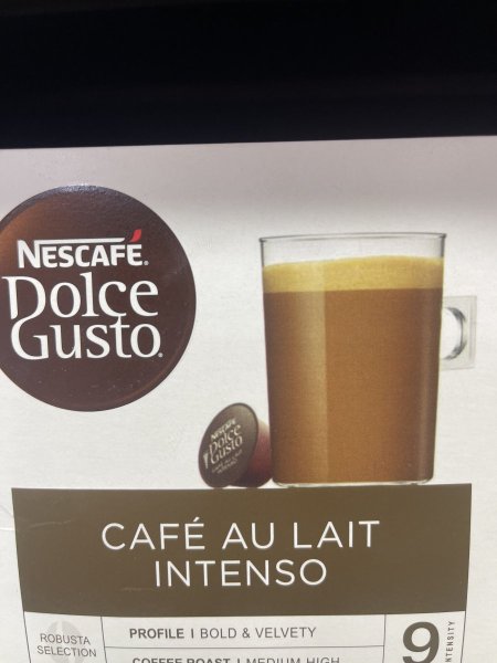 كبسولات دولشي مشكل - CAFE AU LAIT INTENSO